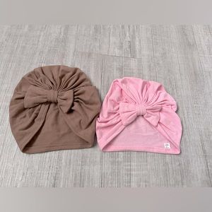 Artisan Newborn Turban Bow Hat